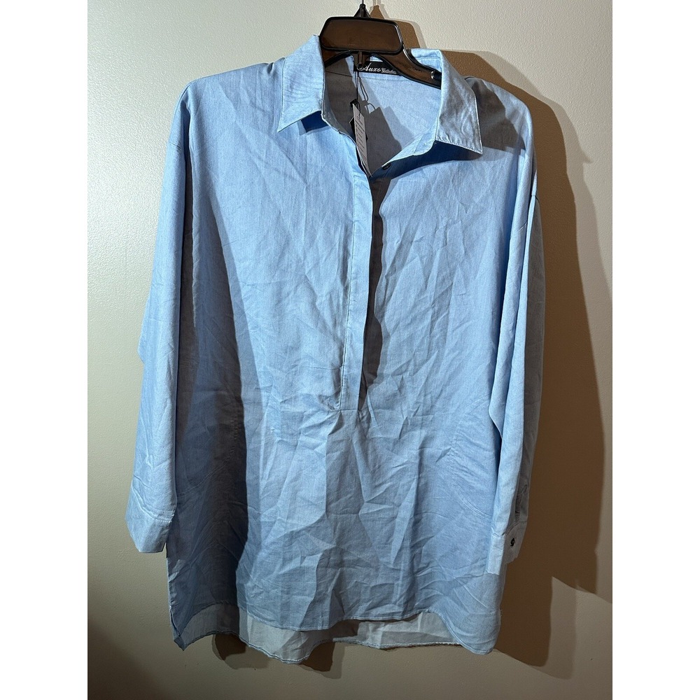 Auxo Size 3xl Shirt Dress‎